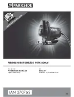 Предварительный просмотр 1 страницы Parkside PSTK 800 A1 Operation Manual