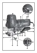 Предварительный просмотр 3 страницы Parkside PSTK 800 A1 Original Operation Manual