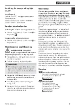 Preview for 11 page of Parkside PSTK 800 A1 Original Operation Manual