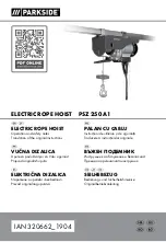 Preview for 1 page of Parkside PSZ 250 A1 Operation And Safety Notes Translation Of The Original Instructions