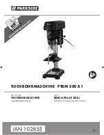 Parkside PTBM 500 A1 Original Operation Manual предпросмотр