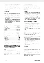 Предварительный просмотр 45 страницы Parkside PTBM 710 A1 Operating And Safety Instructions, Translation Of Original Operating Manual