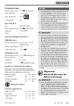 Preview for 8 page of Parkside PTS 20-Li A1 Original Instructions Manual