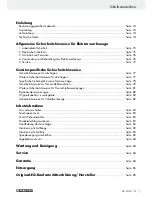 Preview for 73 page of Parkside PTS 500 A1 Operation And Safety Notes