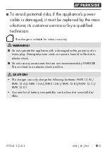 Preview for 14 page of Parkside PTSA 12 A1 Operating Instructions Manual