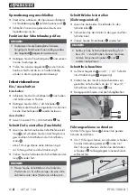 Предварительный просмотр 11 страницы Parkside PTSS 1200 B1 Translation Of The Original Instructions