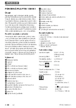 Предварительный просмотр 53 страницы Parkside PTSS 1200 B1 Translation Of The Original Instructions