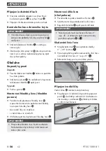 Предварительный просмотр 59 страницы Parkside PTSS 1200 B1 Translation Of The Original Instructions