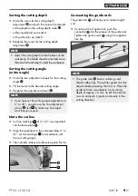 Preview for 12 page of Parkside PTSS 1200 C2 Original Instructions Manual