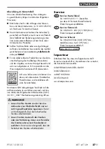 Preview for 30 page of Parkside PTSS 1200 C2 Original Instructions Manual