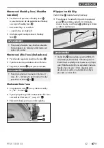 Preview for 70 page of Parkside PTSS 1200 C2 Original Instructions Manual