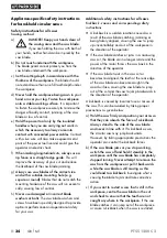 Preview for 37 page of Parkside PTSS 1200 C2 Translation Of The Original Instruction