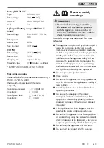 Preview for 7 page of Parkside PVA 20-Li A1 Original Instructions Manual