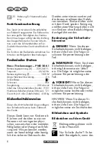 Preview for 6 page of Parkside PWD 20 A1 Translation Of The Original Instructions