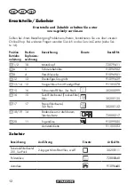 Preview for 12 page of Parkside PWD 20 A1 Translation Of The Original Instructions