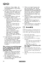 Preview for 20 page of Parkside PWD 20 A1 Translation Of The Original Instructions