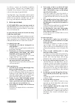 Preview for 18 page of Parkside PWDS 920 A1 Operating And Safety Instructions Manual