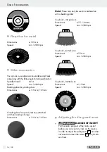 Preview for 16 page of Parkside PWS 125 A1 Operation And Safety Notes