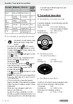 Preview for 46 page of Parkside PWS 125 A1 Operation And Safety Notes