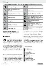 Preview for 96 page of Parkside PWS 125 A1 Operation And Safety Notes