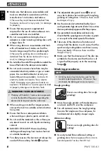 Preview for 11 page of Parkside PWS 125 A1 Translation Of Original Operation Manual