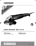 Parkside PWS 125 C3 Original Instructions Manual preview