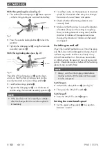 Preview for 16 page of Parkside PWS 125 F6 Translation Of The Original Instructions