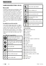 Preview for 168 page of Parkside PWS 125 F6 Translation Of The Original Instructions