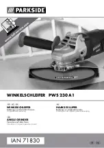 Parkside PWS 230 A1 Operation And Safety Notes Translation Of Original Operation Manual preview