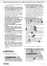 Preview for 29 page of Parkside PWS 230 A1 Operation And Safety Notes Translation Of Original Operation Manual