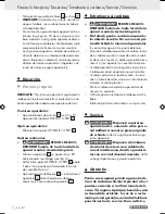 Preview for 44 page of Parkside PWS 230 A1 Operation Manual