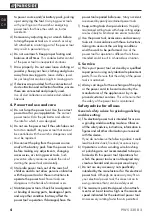 Preview for 8 page of Parkside PWS 230 B2 Translation Of The Original Instructions