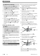 Preview for 35 page of Parkside PWSA 20-Li A1 Operating Instructions Manual