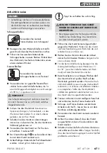 Preview for 72 page of Parkside PWSA 20-Li A1 Operating Instructions Manual