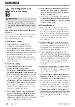 Preview for 9 page of Parkside PWSA 20-Li B3 Instructions Manual