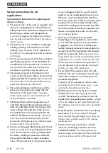 Preview for 11 page of Parkside PWSA 20-Li B3 Instructions Manual