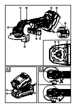 Предварительный просмотр 3 страницы Parkside PWSA 20-Li B3 Operating Instructions Manual