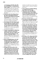 Preview for 10 page of Parkside PWSAM 20-Li A1 Translation Of The Original Instructions