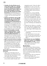 Preview for 16 page of Parkside PWSAM 20-Li A1 Translation Of The Original Instructions