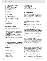 Preview for 9 page of Parkside PZKS 1500 B2 Operating And Safety Instructions Manual