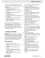 Preview for 10 page of Parkside PZKS 1500 B2 Operating And Safety Instructions Manual