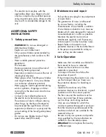 Preview for 12 page of Parkside PZKS 1500 B2 Operating And Safety Instructions Manual