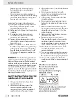 Preview for 13 page of Parkside PZKS 1500 B2 Operating And Safety Instructions Manual