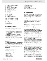 Preview for 9 page of Parkside PZKS 1500 B2 Operation And Safety Notes