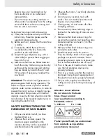 Preview for 13 page of Parkside PZKS 1500 B2 Operation And Safety Notes