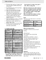 Preview for 14 page of Parkside PZKS 1500 B2 Operation And Safety Notes