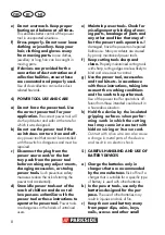 Preview for 8 page of Parkside RAPIDFIRE Translation Of The Original Instructions