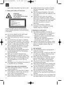 Предварительный просмотр 12 страницы Parkside ZKGS 2100 UG Operation And Safety Notes