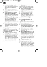 Предварительный просмотр 18 страницы Parkside ZKGS 2100 UG Operation And Safety Notes