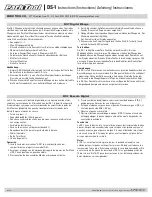 Preview for 2 page of parktool DS-1 Instructions